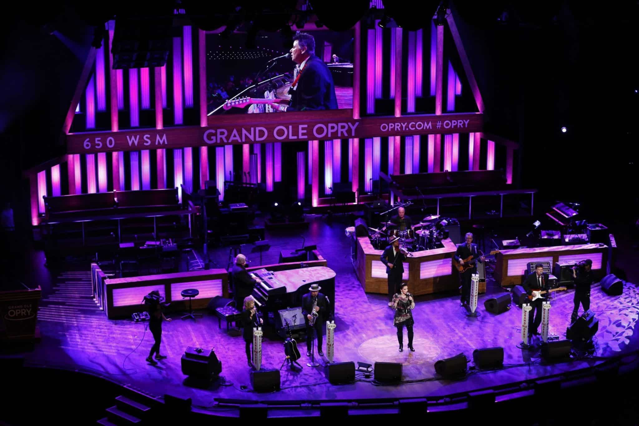 Band at the Grand Ole Opry entertaining Corporate event guests