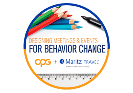 Designing Meetings & Events For Behavior Change Graphic