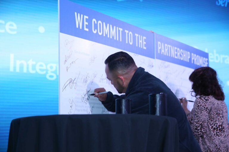 CPG members adding their experiences to a board