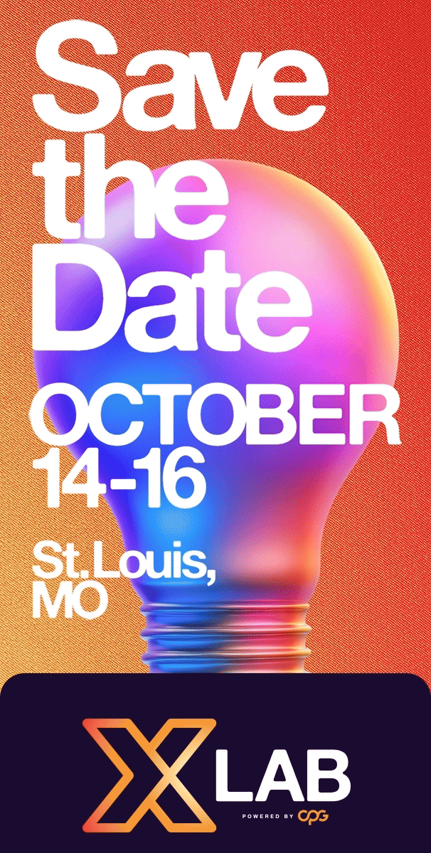 X Lab powered by CPG Agency - Save the Date - October 14-16th in St. Louis, MO